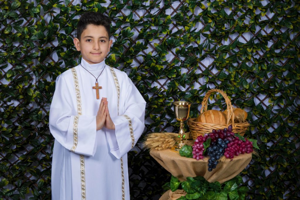 Angil Shaima's Holy Communion