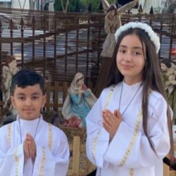 Lilian & Larsen's First Holy Communion