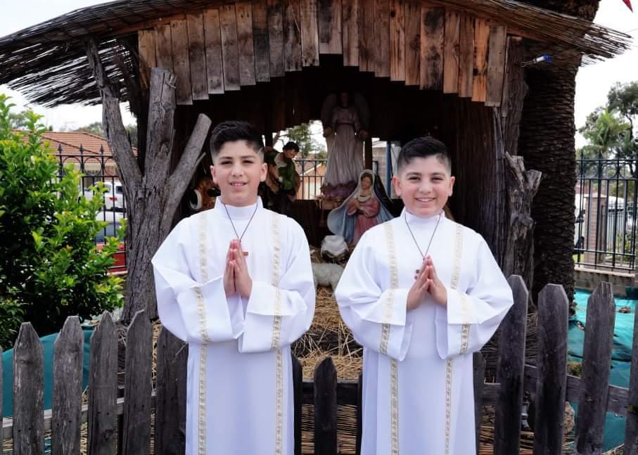 Christiano & Jack Jamil's First Holy Communion