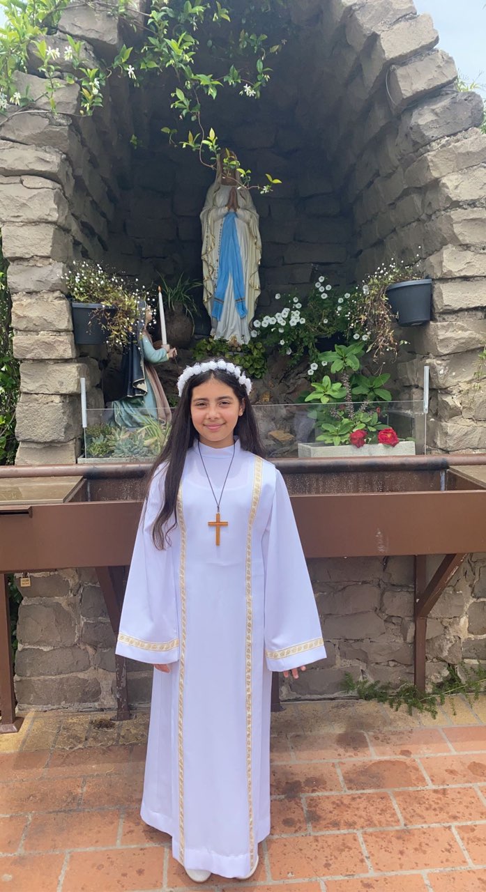 Meriel Jazrawy's First Holy Communion Celebration
