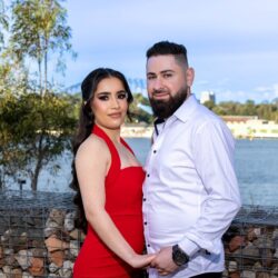 Engagement Of Marvin & Swaleen