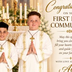 Holy Communion Of Alvis & Oscar