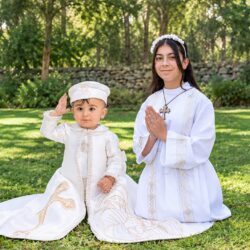 Holy Communion, Christening Of Stela & Charbel Shaoo